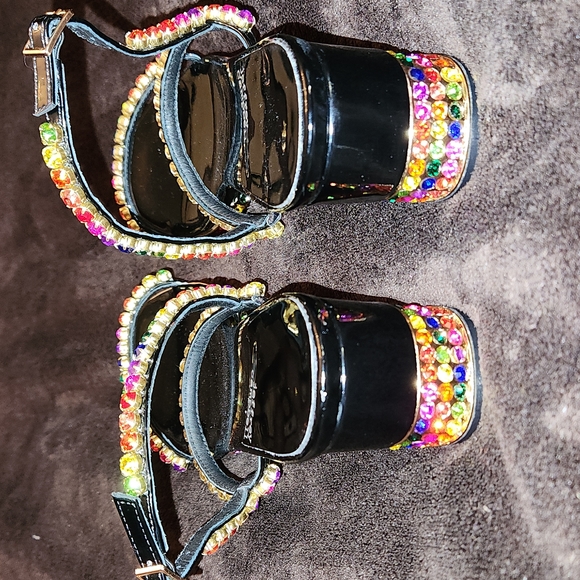Jeffrey Campbell Rhinestone Sandals - Picture 12 of 12